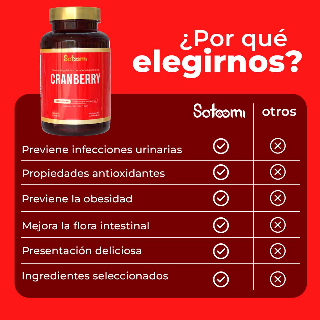 Combo Satoomi Cranberry